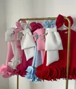 Cute Red Ballgown Dress with Free Hair Accessory - 3