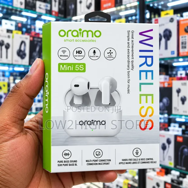 Oraimo Mini 5S True Wireless Bluetooth Earbuds - 1