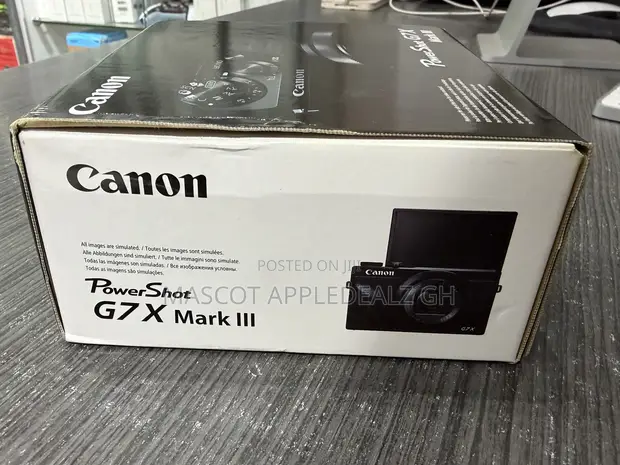 Canon PowerShot G7X Mark III - 1