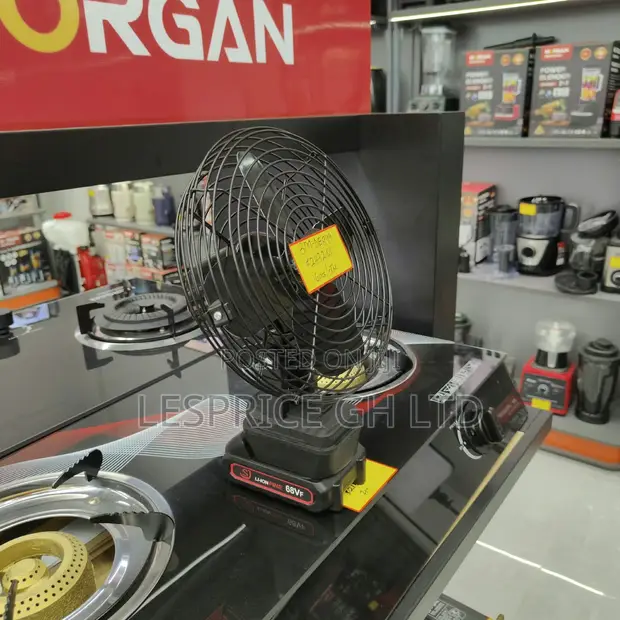 Super Efficient Cordless Rechargeable Morgan Desk Fan - 1