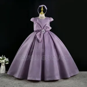 Premium Quality Purple Ballgown Dress for Girls