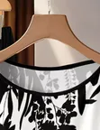 Women's 2pcs Floral Print Top and Casual Pants Set - 3