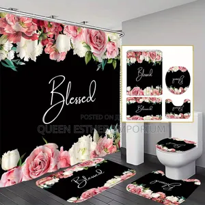 Bathroom Curtain Set
