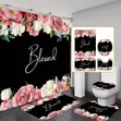 Bathroom Curtain Set - 1