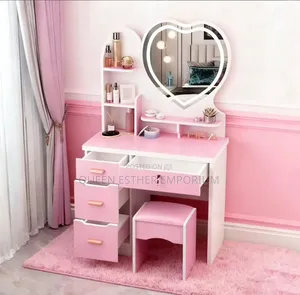 Vintage Dressing Mirror with LED
