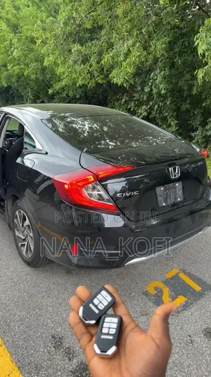2020 Honda Civic EX Sedan - Black