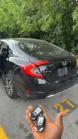 2020 Honda Civic EX Sedan - Black - 1
