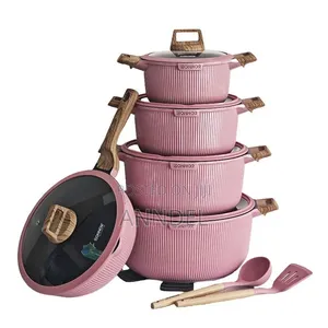 Brand New King Non-Stick Cooking Pot Set with Accessories