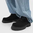 Men's Suede Derby Boots - Size 42 - 1