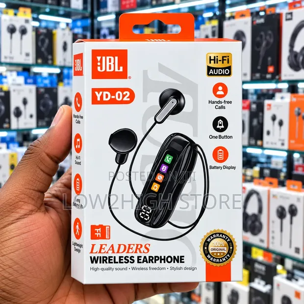 JBL YD-02 Leaders Wireless Bluetooth Earphones - 1