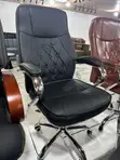 Royal Comfort Executive Office Chairs - Brown & Black - 2