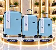 Luxurious Zipless Aluminum Polycarbonate Travel Luggage Set - 1