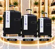 Luxurious Zipless Aluminum Polycarbonate Travel Luggage Set - 2