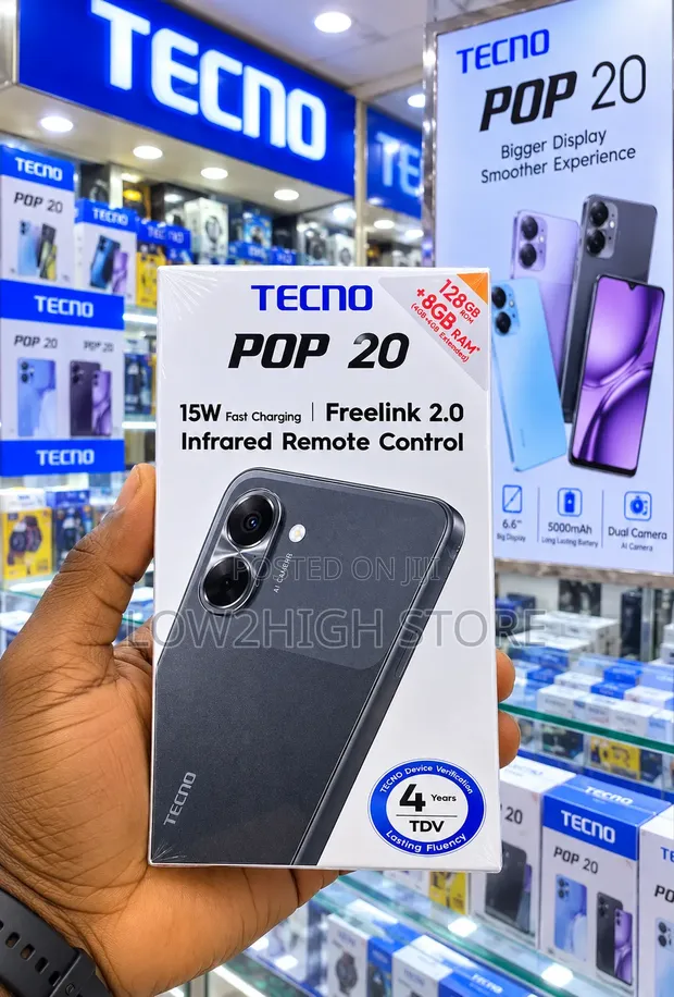 New Tecno Pop 20 128GB - 1