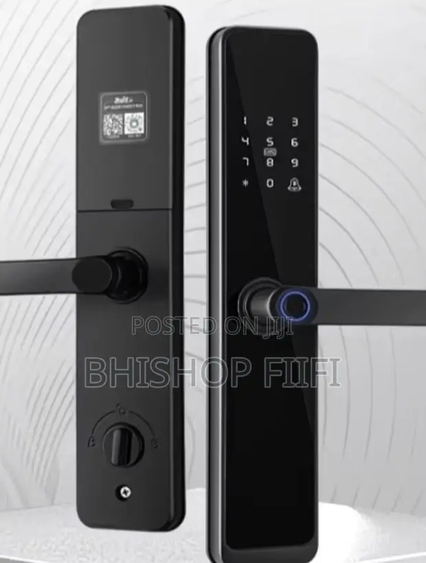 Smart Fingerprint Door Lock with Ring-Doorbell - 1