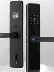 Smart Fingerprint Door Lock with Ring-Doorbell - 1
