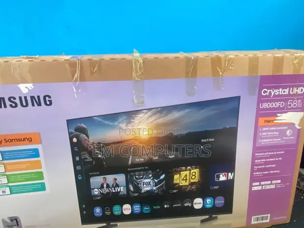 Samsung 58-Inch UHD Smart Crystal TV - 1