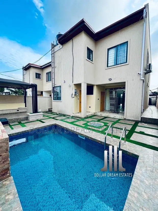 3 Bedroom House with Pool for Sale in East Legon - 1