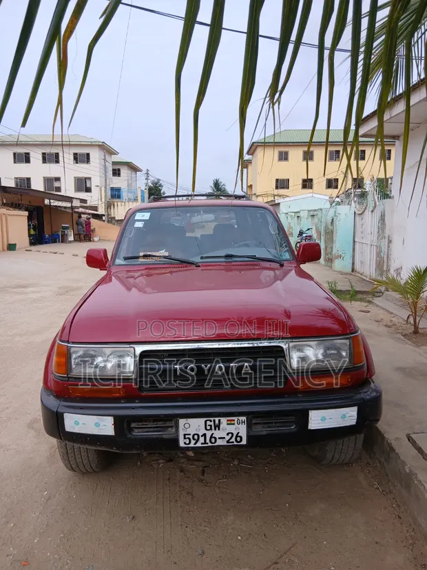 Toyota Land Cruiser 90 1997 Red - 1