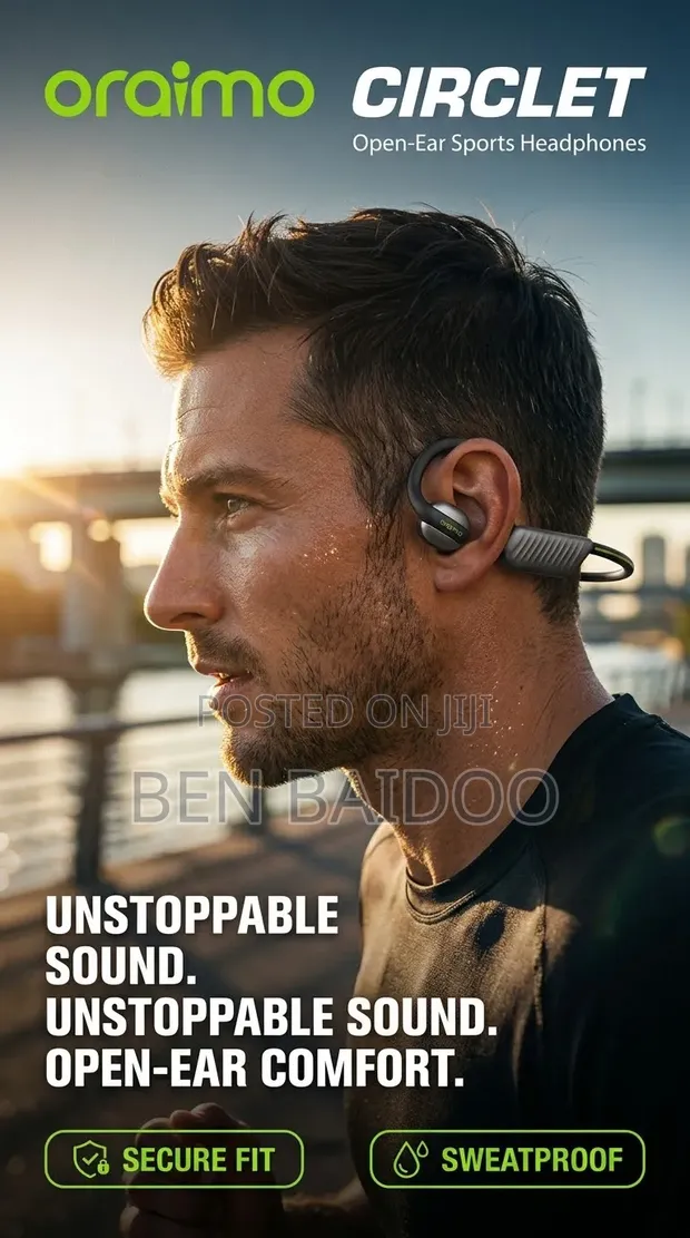 Oraimo Circlet Sweat-Proof Neckband Earphones - 1