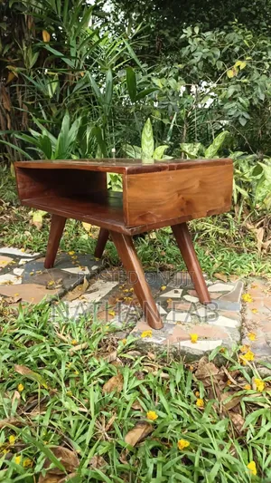 Handmade Ghanaian Wood Carver Living Room Table
