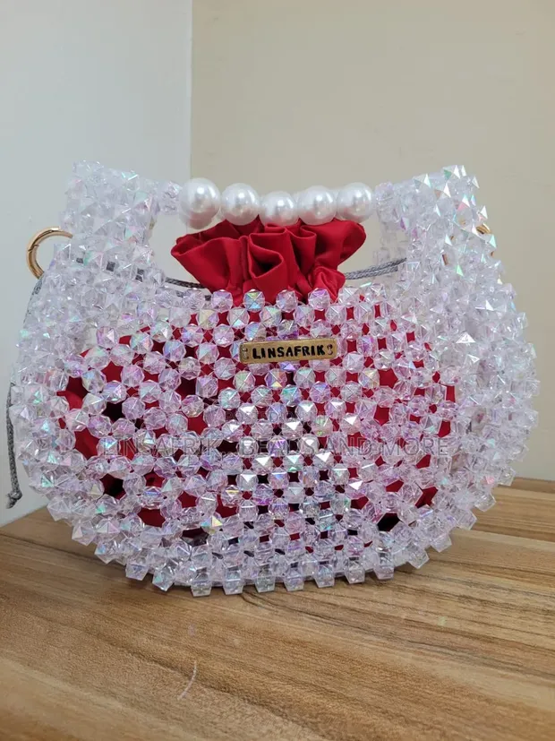 Ruby Crystal Bloom Shoulder Bag - 1