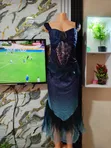 Gorgeous Navy-Blue Sparkle Dress - 4