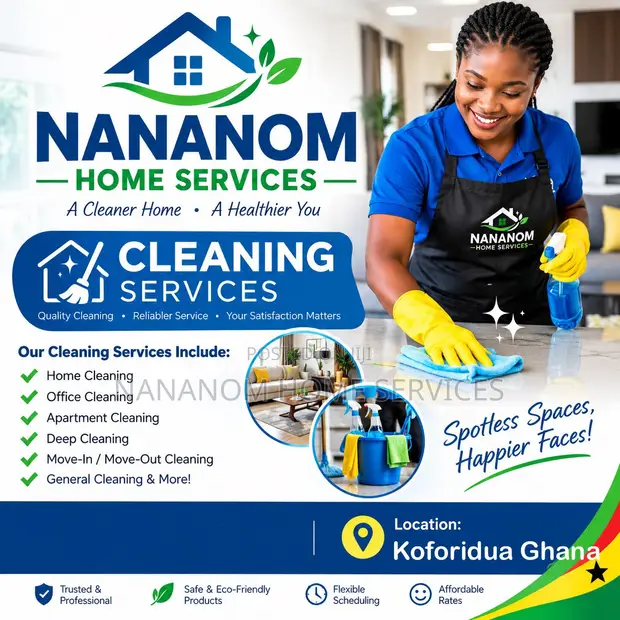 Nananom Home Services - Professional Cleaning - 1