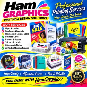 Professional Printing Services - Flyers, Brochures & More