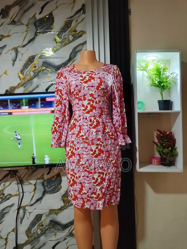 Beautiful Floral Mini Dress - 1