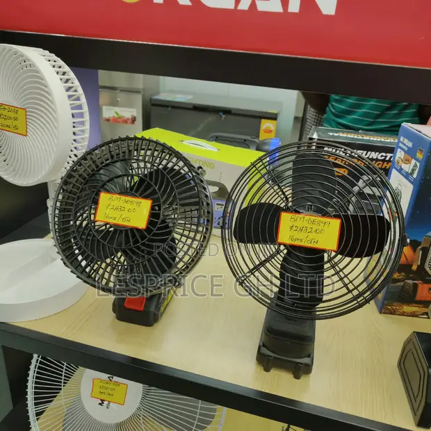 Brand New Cordless Rechargeable Desk Fan - 1
