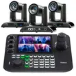 Tenveo Multi-Camera PTZ Live Production System - 4