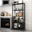 5-Tier Foldable Metal Storage Rack - 2