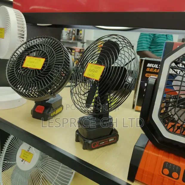 Morgan Cordless Rechargeable Desk Fan - Mega Price Drop - 1