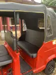 TVS King Deluxe Plus iTouch Start Three-Wheeler (2026) - Red - 4