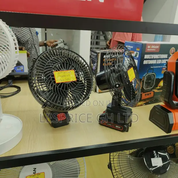 Price Cut: Latest Cordless Rechargeable Desk Fan - 1