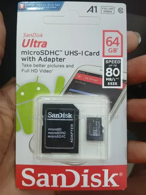 SanDisk Ultra 64GB microSDHC Memory Card