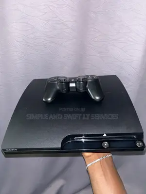 PS3 Slim Console with 1 Controller and Accessories