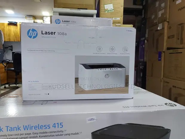 HP Laser 108a Monochrome Laser Printer - Brand New - 1