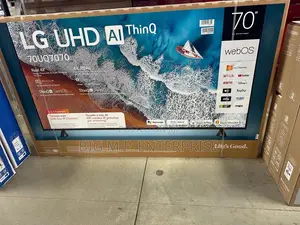 Brand New LG 70-Inch 4K UHD Smart LED TV with α5 Gen5 AI Processor