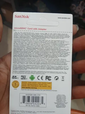 SanDisk Ultra 128GB microSDXC UHS-I Memory Card
