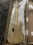 Harley Benton Enhanced MJ-5MN Natural Bass Guitar - 3