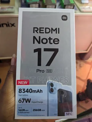 New Xiaomi Redmi Note 17 Pro 256GB Black