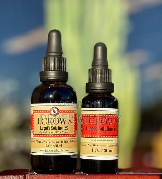 Original J.CROW'S Lugol's Iodine Solution - Imported USA - 1