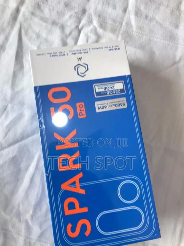 New Tecno Spark 50 Pro 256GB Blue - 1