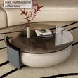 Sculptural Pebble Center Table - 5