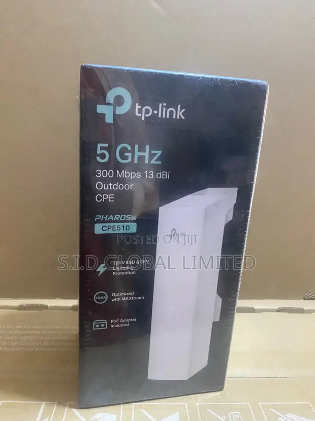 TP-Link CPE510 5GHz 300Mbps 13dBi Outdoor CPE (15km Point-to-Point) - 1