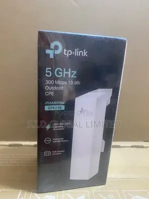 TP-Link CPE510 5GHz 300Mbps 13dBi Outdoor CPE (15km Point-to-Point)