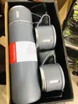 Vacuum Flask Set - 500ml + 2 Cups - 4