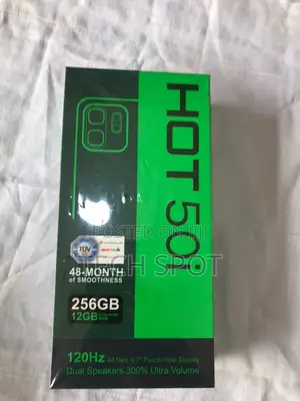 New Infinix Hot 50i 256GB Black
